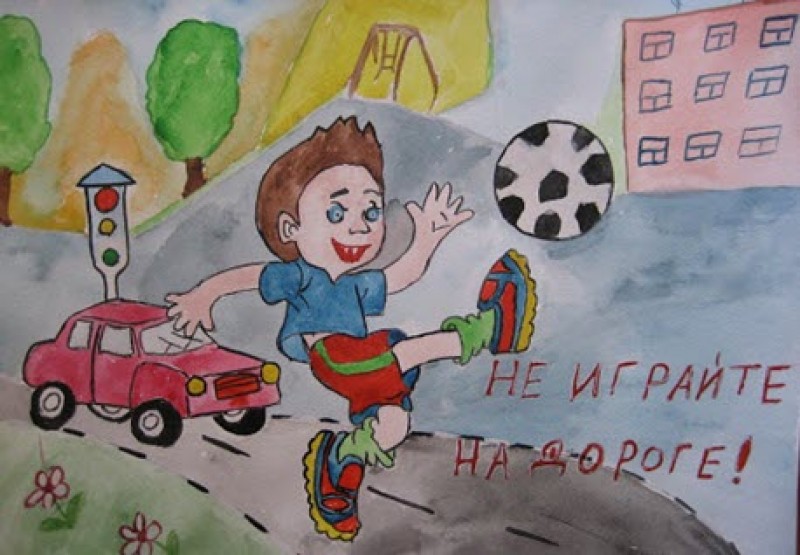 Малыши Новороссийска участвуют в конкурсе и изучают правила дорожного движения