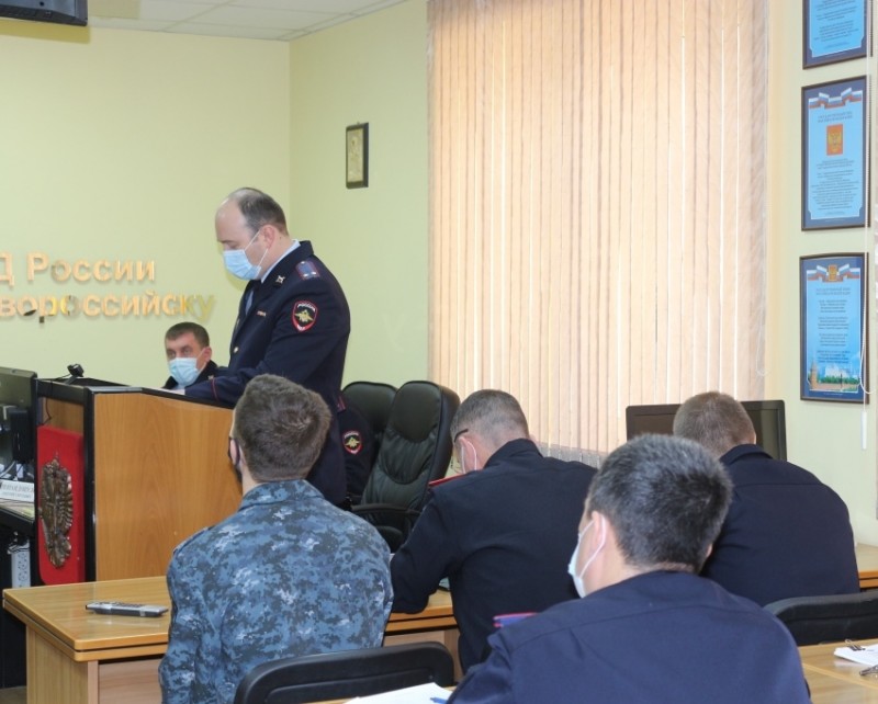 Новороссийские полицейские подвели итоги работы за 2020 год