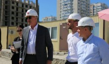 Готовность объекта почти 50%: Игорь Дяченко лично проинспектировал ход строительства двух новых школ