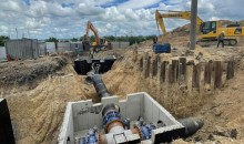 В Краснодарском крае на год раньше срока завершили строительство 11-километрового участка Троицкого водопровода